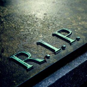 Tombstone with RIP wrongful death statute of limitations