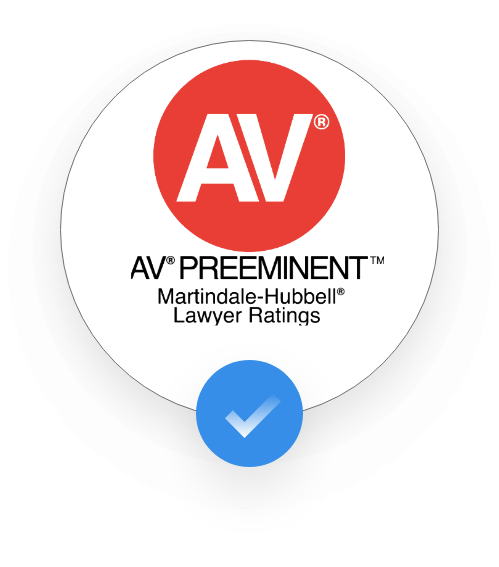 AV Preeminent Martindale-Hubell Lawyer ratings logo